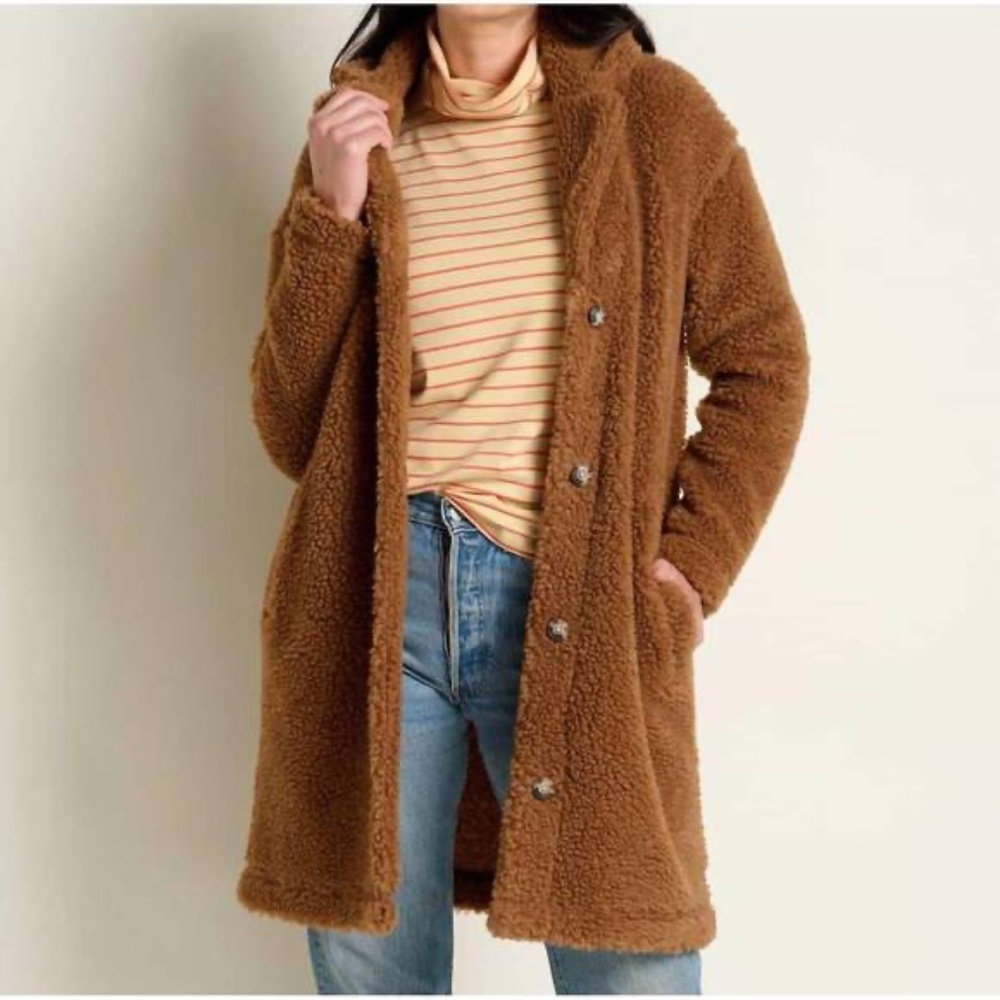 Toad&Co Sespe Crombie Jacket - Brown Cardamom